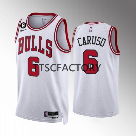 Dres Chicago Bulls Alex Caruso 6 Nike 2022-23 Association Edition Bijela Swingman - Muške